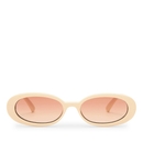 Le Specs Outta Love Polycarbonate Oval Sunglasses