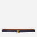 Lauren Ralph Lauren Leather Reversible 20 Skinny Belt - L Lauren Ralph Lauren Leather Reversible 20 Skinny Belt - L