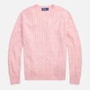 Polo Ralph Lauren Mineral Dye Cotton Cable-Knit Jumper - S Polo Ralph Lauren Mineral Dye Cotton Cable-Knit Jumper - S