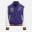 Polo Ralph Lauren Tennis Cotton-Blend Varsity Jacket - S Polo Ralph Lauren Tennis Cotton-Blend Varsity Jacket - S