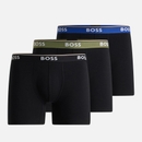 BOSS Bodywear 3 Pack Power Cotton-Blend Stretch-Jersey Boxers - S BOSS Bodywear 3 Pack Power Cotton-Blend Stretch-Jersey Boxers - S