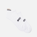 BOSS Bodywear Intarsia-Knit Cotton-Blend Logo Socks BOSS Bodywear Intarsia-Knit Cotton-Blend Logo Socks
