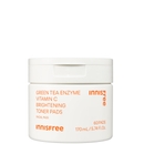 INNISFREE Green Tea Enzyme Vitamin C Brightening Toner Pads - 60 pads INNISFREE Green Tea Enzyme Vitamin C Brightening Toner Pads - 60 pads