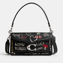 Coach Tabby 26 Sketch Print Leather Shoulder Bag Coach Tabby 26 Sketch Print Leather Shoulder Bag