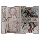 Metal Gear Solid 2 Raiden Ingot Metal Gear Solid 2 Raiden Ingot