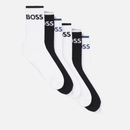 BOSS Bodywear 6-Pack Cotton-Blend Sports Socks - UK 7-UK 11 BOSS Bodywear 6-Pack Cotton-Blend Sports Socks - UK 7-UK 11