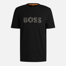 BOSS Orange Te_logotexture Cotton-Jersey T-Shirt - XXL
