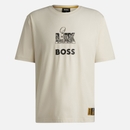 BOSS Orange x NFL Tunsil Cotton-Blend Jersey T-Shirt - S BOSS Orange x NFL Tunsil Cotton-Blend Jersey T-Shirt - S