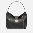 MICHAEL Michael Kors Women's Addie Large Hobo Shoulder Bag - Black