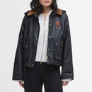 Barbour Erma Waxed Cotton Jacket - UK 12 Barbour Erma Waxed Cotton Jacket - UK 12