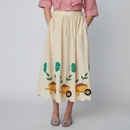 Stella Nova Embroidered Cotton-Poplin Midi Skirt - DK 32/UK 6 Stella Nova Embroidered Cotton-Poplin Midi Skirt - DK 32/UK 6