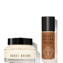 Bobbi Brown 24-hour Hydration Duo - Vitamin Enriched Face Base & Foundation Bundle - Cool Almond