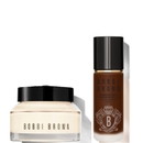 Bobbi Brown 24-hour Hydration Duo - Vitamin Enriched Face Base & Foundation Bundle - Espresso