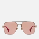 Vivienne Westwood Cowboy Aviator Gold-Tone Sunglasses