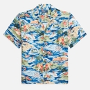 Polo Ralph Lauren Classic-Fit Printed Rayon Shirt - M Polo Ralph Lauren Classic-Fit Printed Rayon Shirt - M