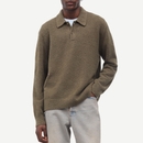 Samsøe Samsøe Sanino Knitted Polo Shirt - L Samsøe Samsøe Sanino Knitted Polo Shirt - L