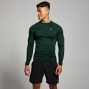 MP Men's Tempo Pillar Graphic Seamless Long Sleeve Top - Dark Emerald - XS