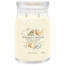 Yankee Candle Signature Jar Candle Large Jar Soft Wool Amber 567g Yankee Candle Signature Jar Candle Large Jar Soft Wool Amber 567g