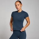 MP Women's Tempo Body Fit Short Sleeve T-Shirt - Dark Sapphire - XS MP Women's Tempo Body Fit Short Sleeve T-Shirt - Dark Sapphire - XS