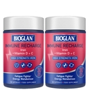 Bioglan Bundles Immune Recharge Fatigue Fighter Energy Metabolism 2 x 30 Capsules