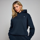 MP Women's Basics Oversized Hoodie - Dark Sapphire - XS MP Women's Basics Oversized Hoodie - Dark Sapphire - XS
