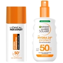 L’Oreal Men x Ambre Solaire SPF50 Face & Body Hydrating Suncream Bundle L’Oreal Men x Ambre Solaire SPF50 Face & Body Hydrating Suncream Bundle