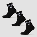 MP Pilates Socks (3 pack) - Black - UK 2-5