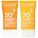 Clarins Bundles Duo: Youth-Protecting Sunscreen SPF50+ 50ml and SPF30 50ml