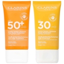 Clarins Duo: Youth-Protecting Sunscreen SPF50+ 50ml and SPF30 50ml