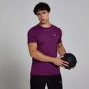 MP Men's Active Gridded T-Shirt - Plum - XS MP Men's Active Gridded T-Shirt - Plum - XS
