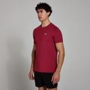 MP Men's Active Gridded T-Shirt - Deep Red - XS MP Men's Active Gridded T-Shirt - Deep Red - XS