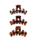 brushworks Tortoiseshell Claw Clips - 3 Pack brushworks Tortoiseshell Claw Clips - 3 Pack