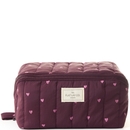 The Flat Lay Co. Marshmallow Flat Lay Makeup Box Bag - Burgundy Hearts LOOKFANTASTIC EXCLUSIVE The Flat Lay Co. Marshmallow Flat Lay Makeup Box Bag - Burgundy Hearts LOOKFANTASTIC EXCLUSIVE