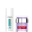 L'Oreal Paris Hyaluronic Filler Water Cream & Tinted Glow SPF 50+ - Bronze