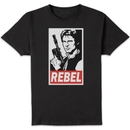 Star Wars Han Solo Rebel Unisex T-Shirt - Black Star Wars Han Solo Rebel Unisex T-Shirt - Black