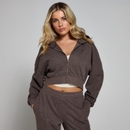 MP Women's Soft Touch Zip Through Hoodie - Chocolate - XS MP Women's Soft Touch Zip Through Hoodie - Chocolate - XS