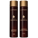 L'Anza Duo: Keratin Healing Oil Lustrous Shampoo 300ml & Lustrous Conditioner 250ml L'Anza Duo: Keratin Healing Oil Lustrous Shampoo 300ml & Lustrous Conditioner 250ml