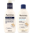 Aveeno Skin Relief Wash & Lotion Duo for Very Dry Skin 600ml Mega Bundle Aveeno Skin Relief Wash & Lotion Duo for Very Dry Skin 600ml Mega Bundle