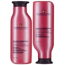 Pureology Duo: Smooth Perfection Shampoo and Conditioner 266ml For Frizz Prone, Colour Treated Hair
