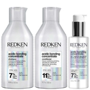 Redken Bundles Trio: Concentrate Shampoo 300ml, Conditioner 300ml & Concentrate 24/7 Night & Day Serum 100ml Redken Bundles Trio: Concentrate Shampoo 300ml, Conditioner 300ml & Concentrate 24/7 Night & Day Serum 100ml