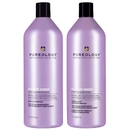 Pureology Duo: Hydrate Sheer Shampoo and Conditioner Supersize 1000ml For Fine, Dry Hair Pureology Duo: Hydrate Sheer Shampoo and Conditioner Supersize 1000ml For Fine, Dry Hair