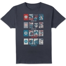DC Comics Justice League Through The Ages Unisex T-Shirt - Navy DC Comics Justice League Through The Ages Unisex T-Shirt - Navy