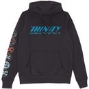 DC Comics Justice League The Trinity Hoodie - Black DC Comics Justice League The Trinity Hoodie - Black