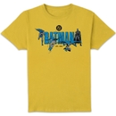 DC Comics Justice League Batman Through The Ages Unisex T-Shirt - Yellow DC Comics Justice League Batman Through The Ages Unisex T-Shirt - Yellow
