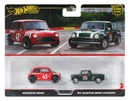 Hot Wheels Premium 2-Pack 2025 Mix 1 Morris Mini & 67 Austin Mini Pickup