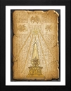 Yu Gi Oh! Egyptian Tablet 30 x 40cm Framed Collector Print
