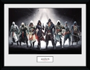 Assassin's Creed Characters 30 x 40cm Framed Collector Print