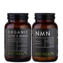 KIKI Health Duo: Immune Health Organic Lion's Mane Mushroom Extract 60 Vegicaps, Longevity NMN 60 Vegicaps KIKI Health Duo: Immune Health Organic Lion's Mane Mushroom Extract 60 Vegicaps, Longevity NMN 60 Vegicaps
