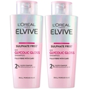 L'Oréal Paris Elvive Glycolic Gloss Shampoo Duo L'Oréal Paris Elvive Glycolic Gloss Shampoo Duo