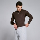 MP Men's Training Long Sleeve Baselayer - Chocolate - XS